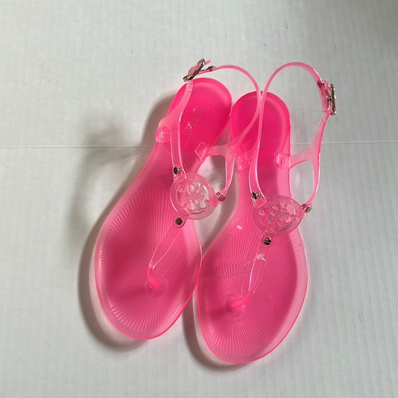 guess janica jelly sandals